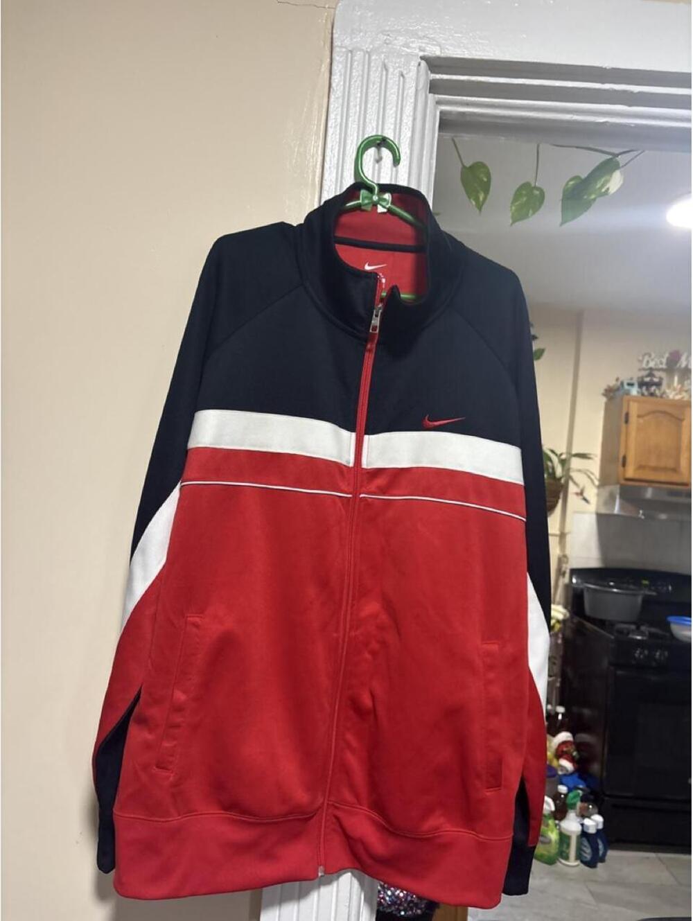 Nike Men's Red and Multi Jacket